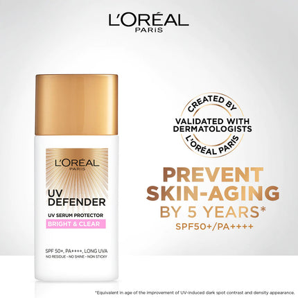 L'Oreal UV Defender Bright & Clear SPF 50+