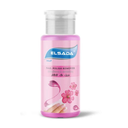 Elsada Nail Polish Remover With Pump Acetone 200Ml