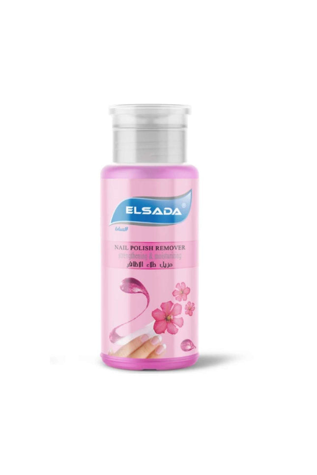 Elsada Nail Polish Remover With Pump Acetone 200Ml