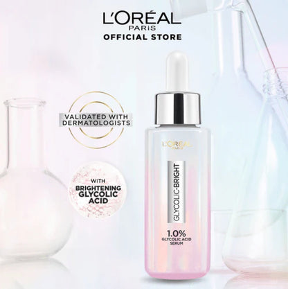 L'Oreal Glycolic Bright 1.0% Glycolic Acid Instant Glowing Face Serum