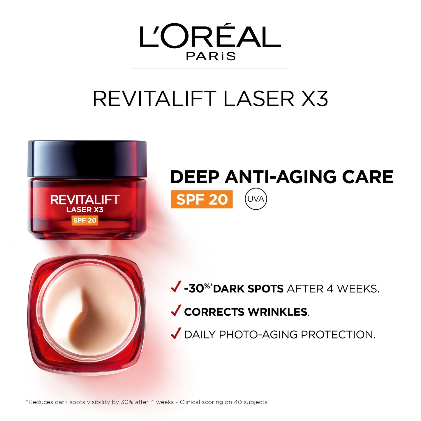 L'Oreal Revitalift Laser Renew Anti-Ageing Cream SPF20