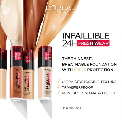 L'Oreal Infaillible 32H Freshwear Liquid Foundation SPF25