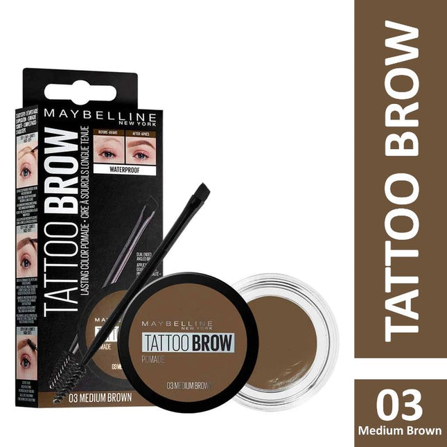 Maybelline Tattoo Brow Lasting Color Pomade Waterproof