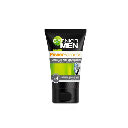 Garnier Men Power Fairness - Face Wash & Shaving Foam