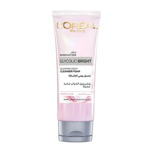 L'Oreal Glycolic Bright Glowing Daily Cleanser Foam 100ml