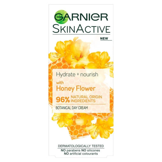 Garnier Natural Honey Flower Moisturiser Dry Skin