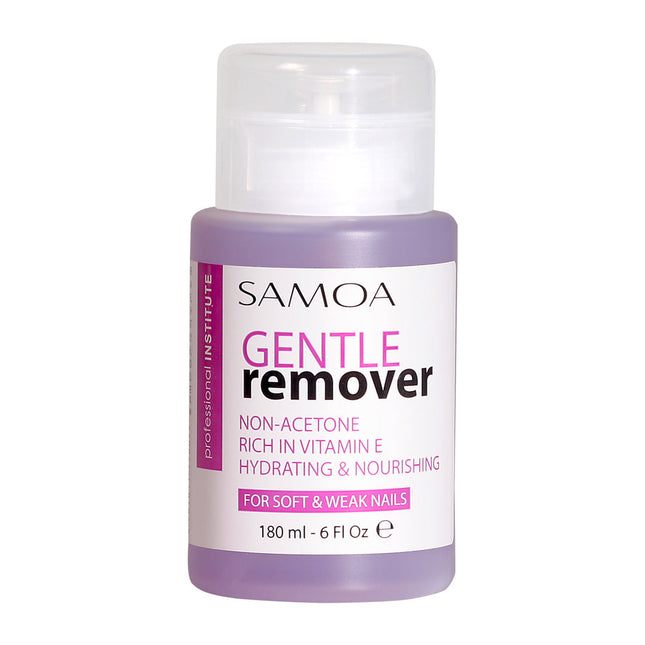 Samoa Gentle Remover - Non-Acetone - Soft & Weak Nails - 180ml