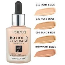 Catrice Hd Liquid Coverage Foundation 30Ml