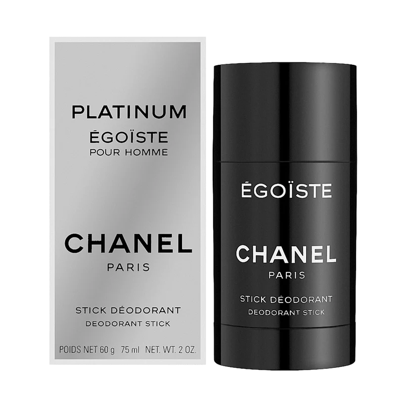 Chanel Platinum Egoiste Deodorant Stick Pour Homme - 75ml