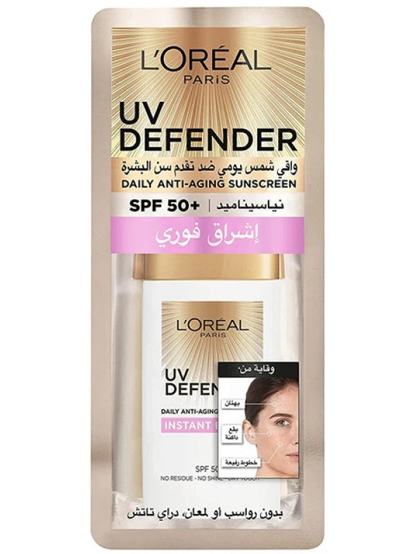 L'Oreal UV Defender Bright & Clear SPF 50+