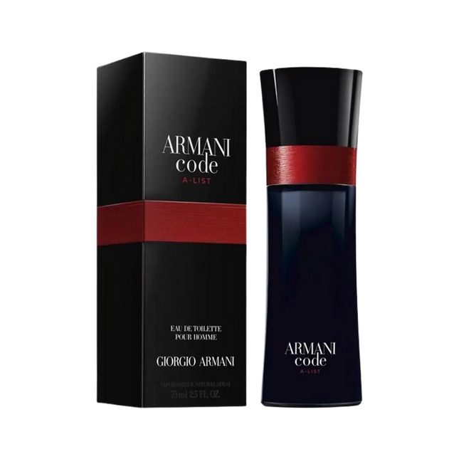 Armani code A-List Eau De Toilette Pour Homme - 75ml
