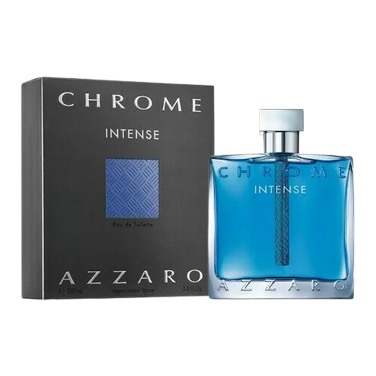 Azzaro Chrome Intense 100 ml ~ Eau De Toilette Pour Homme