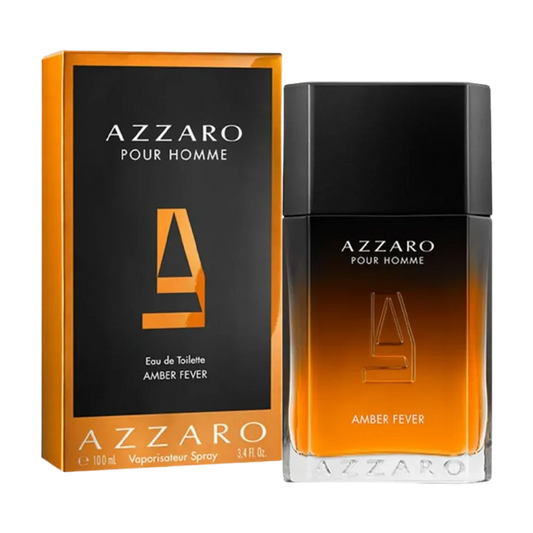 Azzaro Amber Fever 100 ml ~ Eau De Toilette Pour Homme