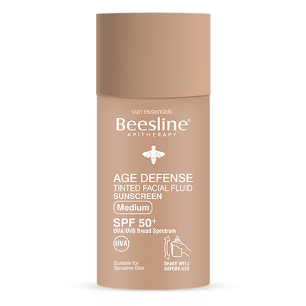 Beesline Age Defense Facial Fluid Sunscreen Spf50 40ML