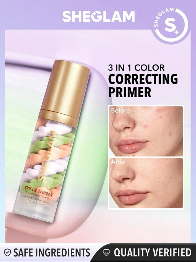Sheglam triple threat correcting primer 3 in 1