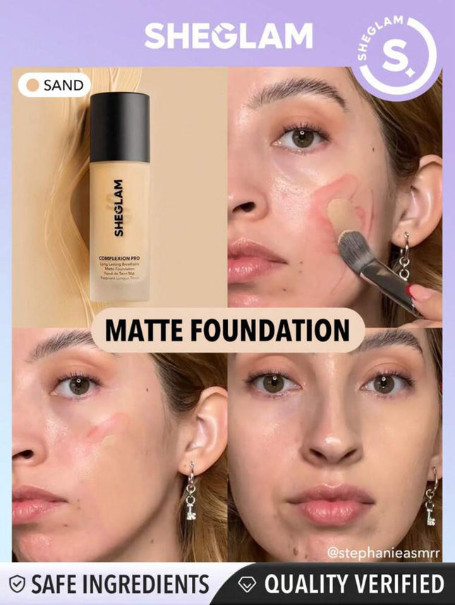 Sheglam foundation complexation pro long lasting