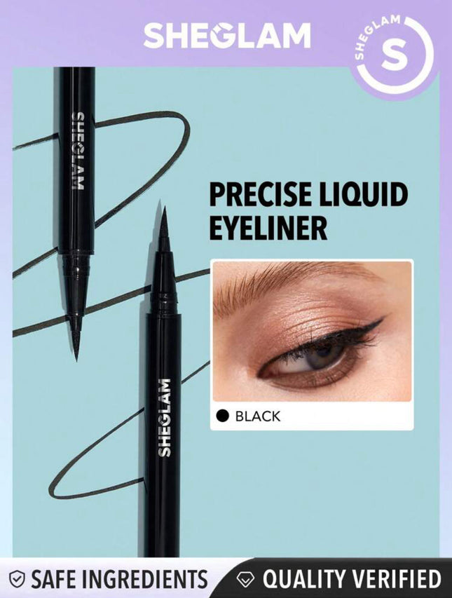 Sheglam precise liquid eyeliner black