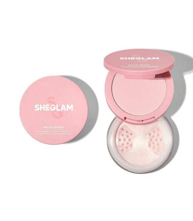 Sheglam insta-Ready face & under ehe setting powder due