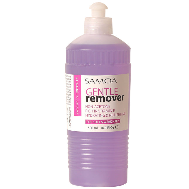 Samoa Gentle Remover - Non-Acetone - Soft & Weak Nails - 500ml