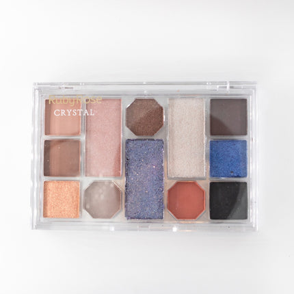 Ruby Rose Crystal Eyeshadow Palette 12 Shades