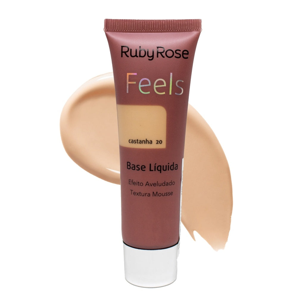 Ruby Rose Feels Liquid Foundation – Saadecosmetics