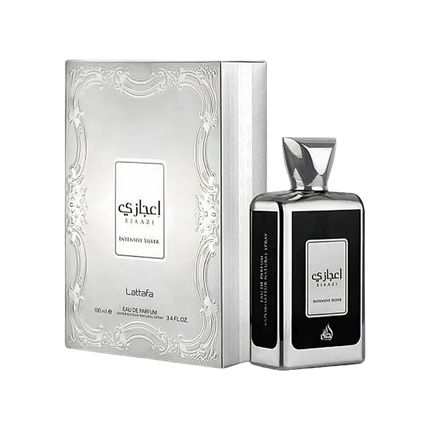 Lattafa Ejaazi Intensive Silver Eau De Parfum Pour Homme & Femme - 100ml
