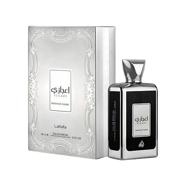 Lattafa Ejaazi Intensive Silver Eau De Parfum Pour Homme & Femme - 100ml
