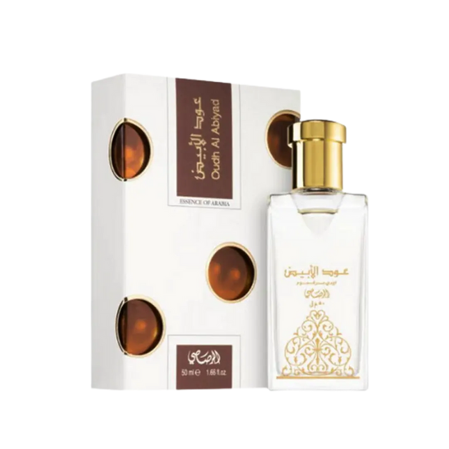 Rasasi Oudh Al Abiyad Eau De Parfum For Men & Women - 50ml
