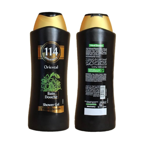 114 Amatoury-Bain Douche Wood Passion - 650ML