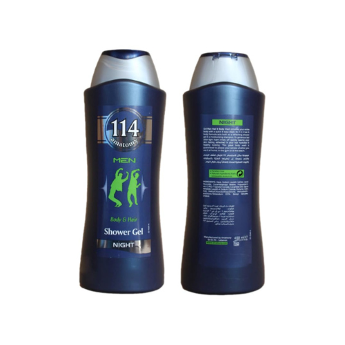 114 Amatoury-Bain Douche Men Night - 650ML