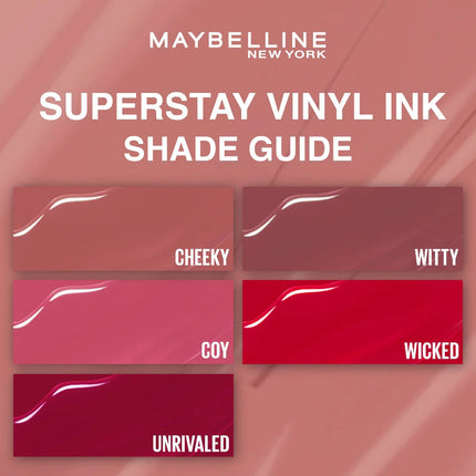 Super Stay Vinyl Ink Longwear Liquid Lip Color