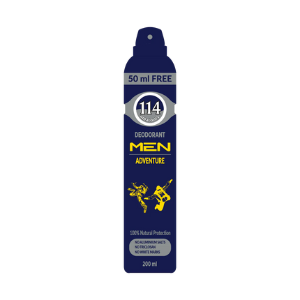 114 Men Deodorant 200ml