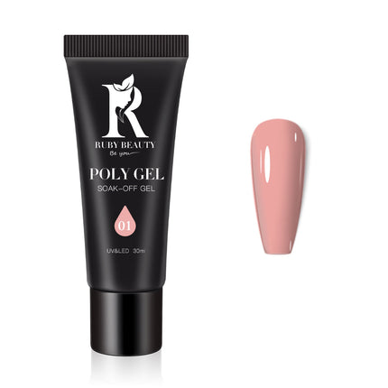 Ruby Beauty Poly Gel Soak Off Gel