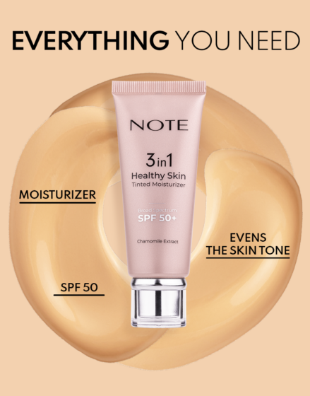 Note 3in1 Healthy Skin Tinted Moisturizer