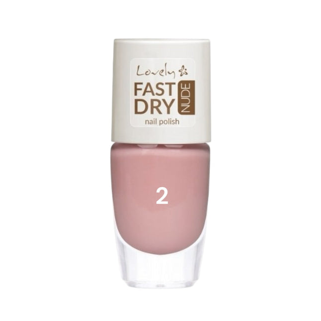 Wibo lovely fast dry nude nail polish