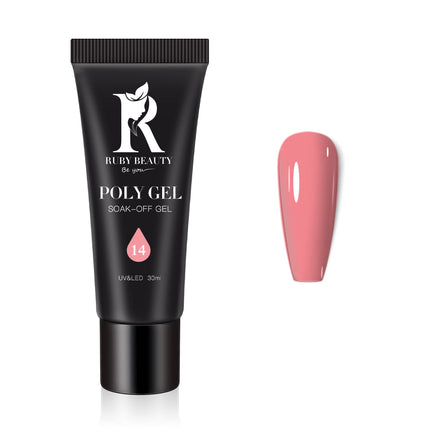 Ruby Beauty Poly Gel Soak Off Gel