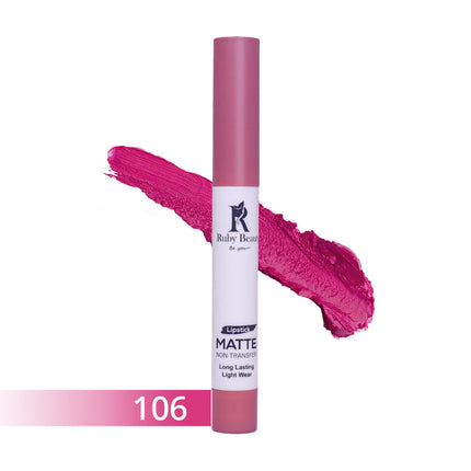 Ruby Beauty Matte Lipstick RB-2001-12