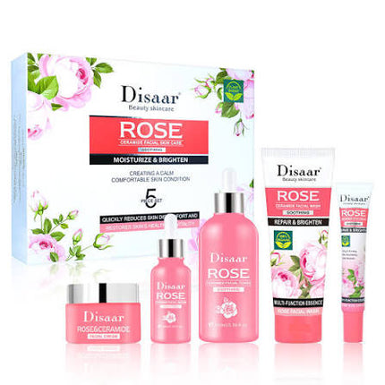 Disaar Rose Facial Skin Care Set 5× Pieces
