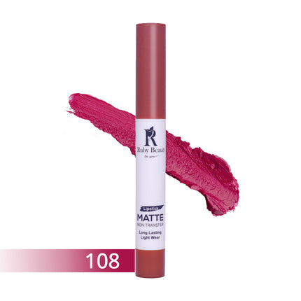 Ruby Beauty Matte Lipstick RB-2001-12