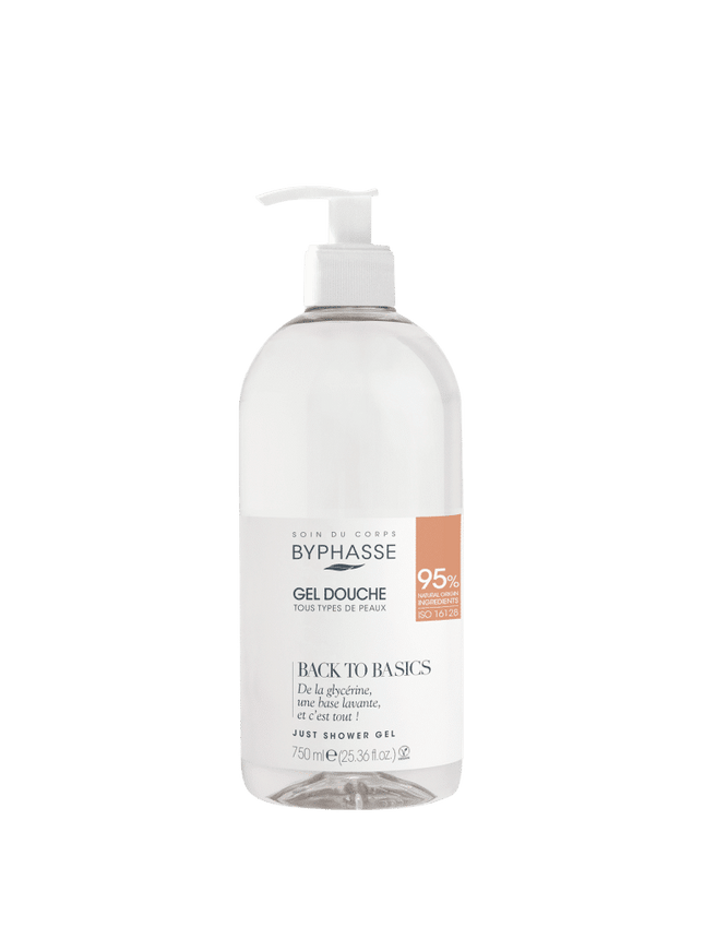 Byphasse Back To Basics Shower Gel 750Ml