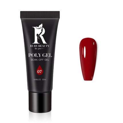 Ruby Beauty Poly Gel Soak Off Gel