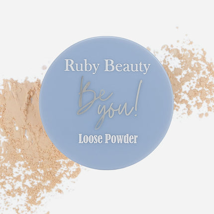 Ruby Beauty Loose Setting Powder – Lightweight & Natural Finish
