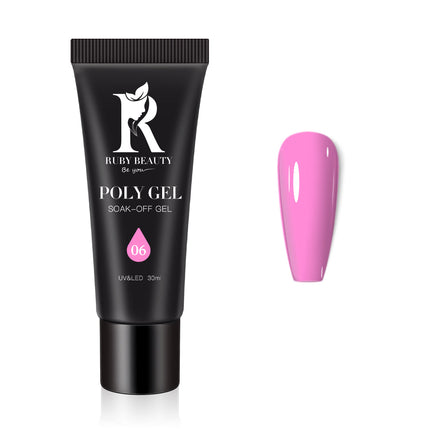 Ruby Beauty Poly Gel Soak Off Gel