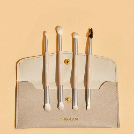 Sheglam Brush Set Eyeshadow With Bag