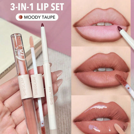 Sheglam Soft 90 Glam Lip Liner Duo Set