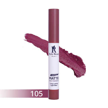 Ruby Beauty Matte Lipstick RB-2001-12
