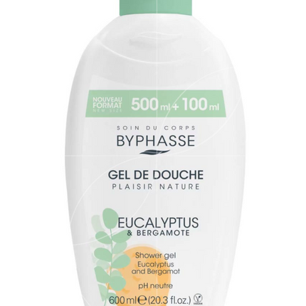 Byphasse Lait Gel Douche 600Ml