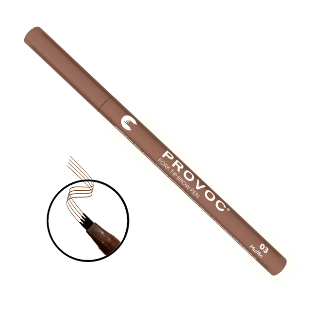 Provoc Fork Tip Eyebrow Pen