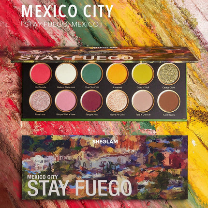 Sheglam Stay Fuego Mexico Palette