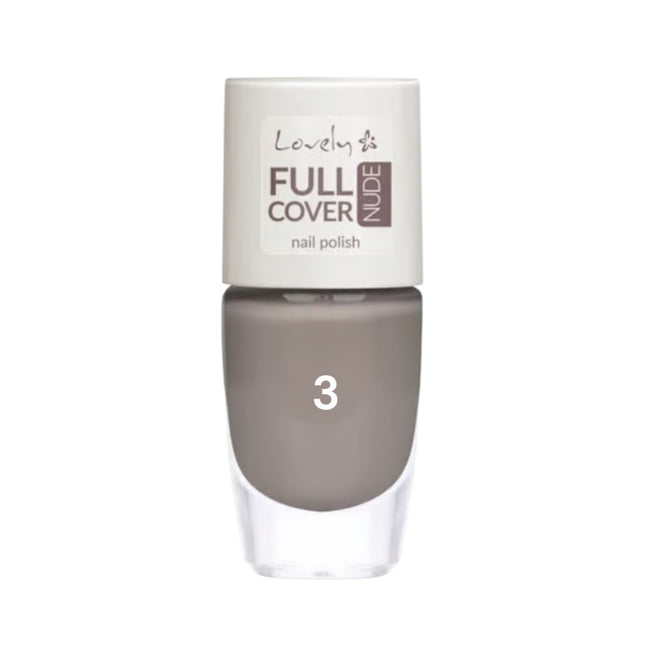 Wibo lovely nail polish full cover nude